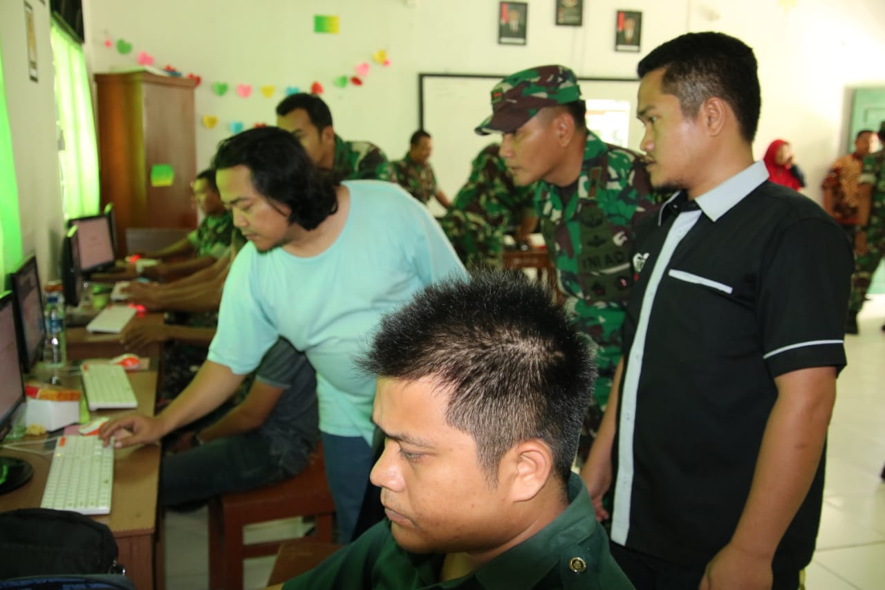 Korem 032/Wirabraja Bekali Prajurit dengan Komputerisasi Hadapi Era Digital