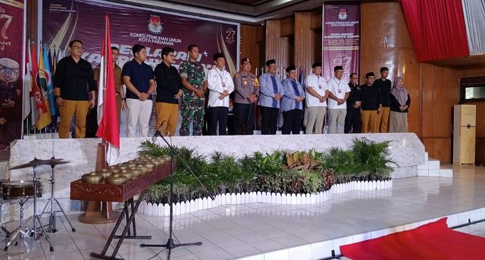 KPU Kota Pariaman Deklarasi Kampanye Damai: Paslon Diminta Tawarkan Program, Jangan Kampanye Hitam