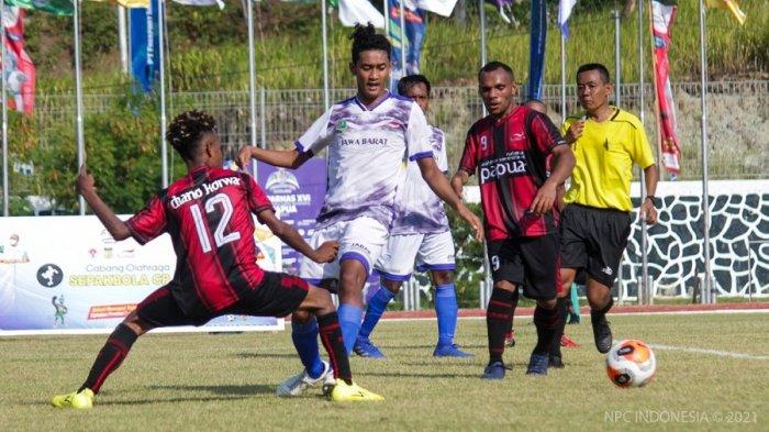Jadwal Peparnas Papua 2021: Tim Sepak Bola Papua Jumpa Jabar, Selengkapnya Pertandingan Hari Ini