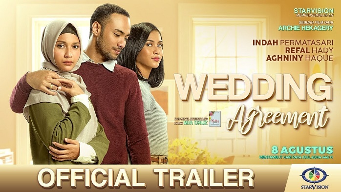 Jadwal Bioskop di Kota Padang Hari Ini Kamis 8 Agustus 2019, Tayang Perdana Wedding Agreement
