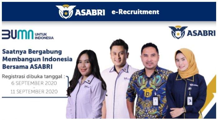 PT ASABRI (Persero) Membuka Lowongan Kerja Bagi Lulusan D3 dan S1, Lihat Syarat Pendaftarannya