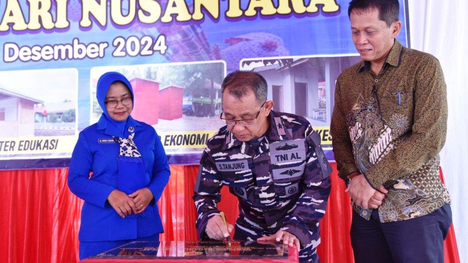 Asisten II Elfis Candra Hadiri Peresmian Kampung Bahari Nusantara TA 2024 di Talao Pauh
