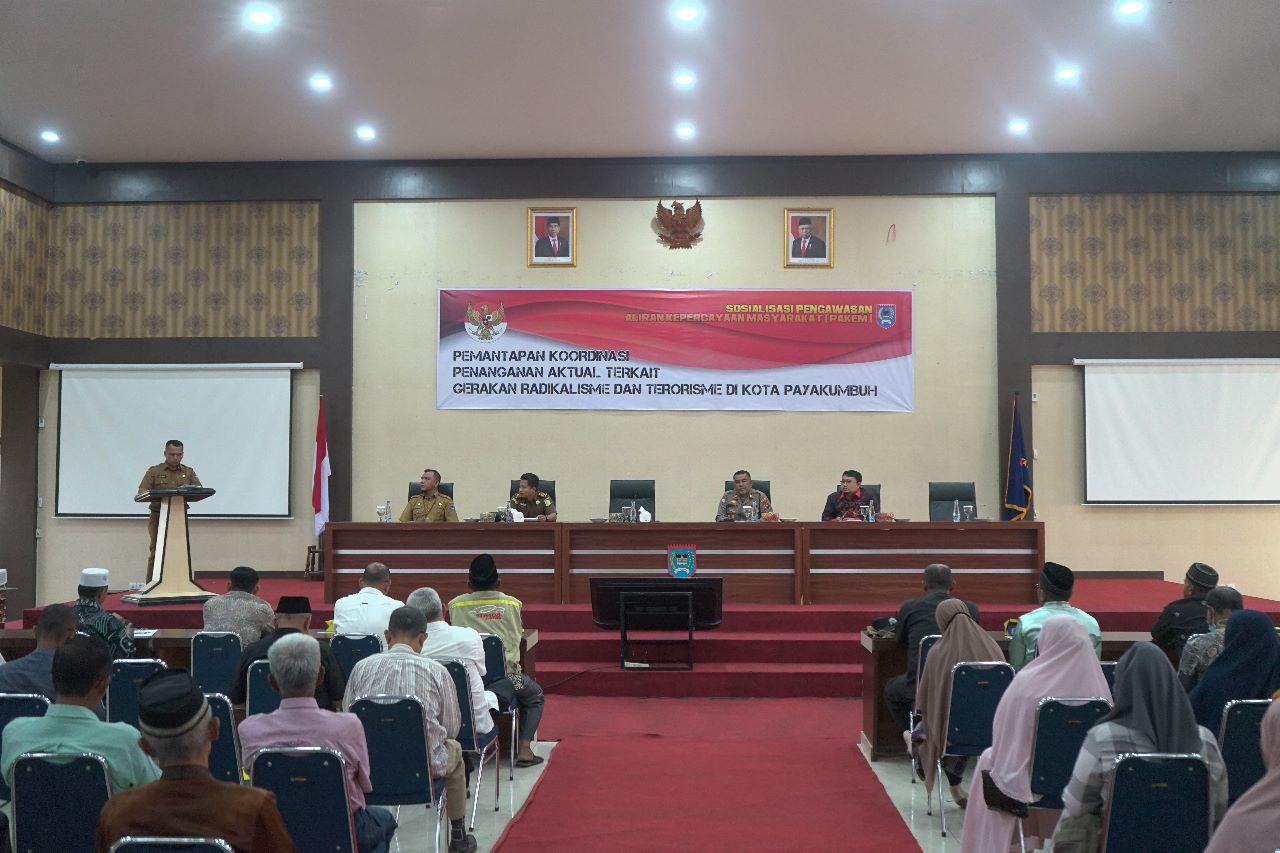 Pj Wali Kota Payakumbuh: Kepedulian dan Keterlibatan Masyarakat Kunci Utama Cegah Radikalisme
