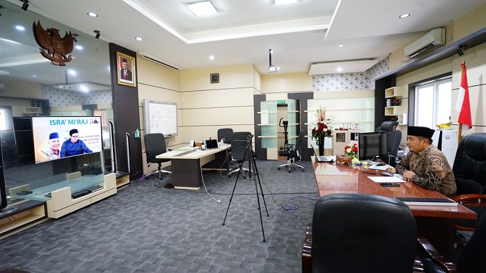 Corona Mewabah, PLN Sumbar Peringati Isra Mikraj 1441 Hijriah Lewat Video Conference