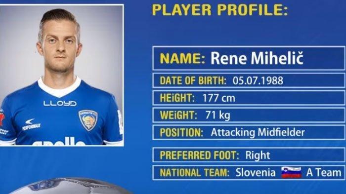 Persib Bandung Resmi Boyong Rene Mihelic Pengganti Srdan Lopicic yang Dicoret