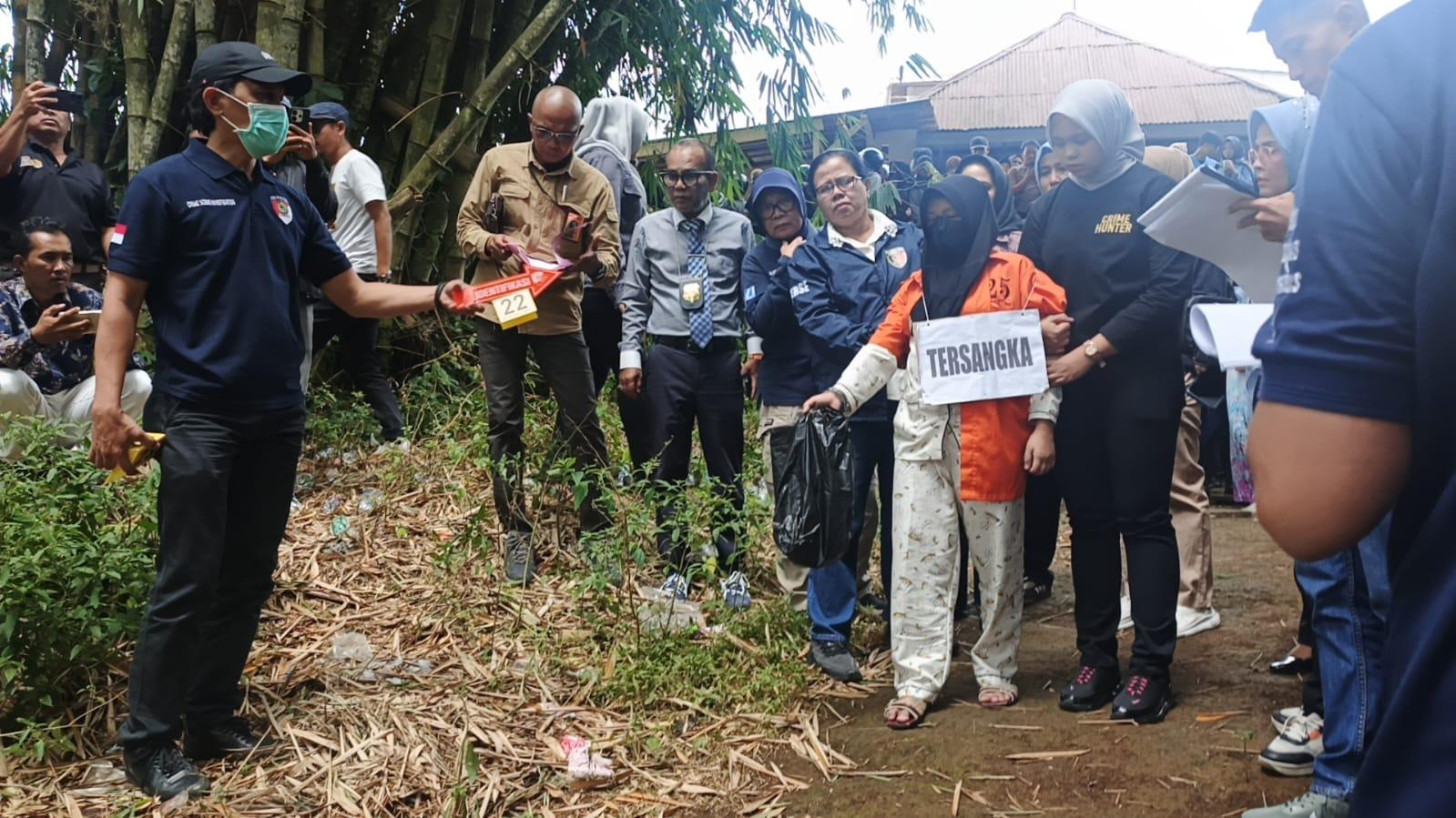 Update Rekonstruksi Kasus Pembunuhan Bayi di Bukittinggi, Polisi Sebut Belum Ada Dugaan Mutilasi