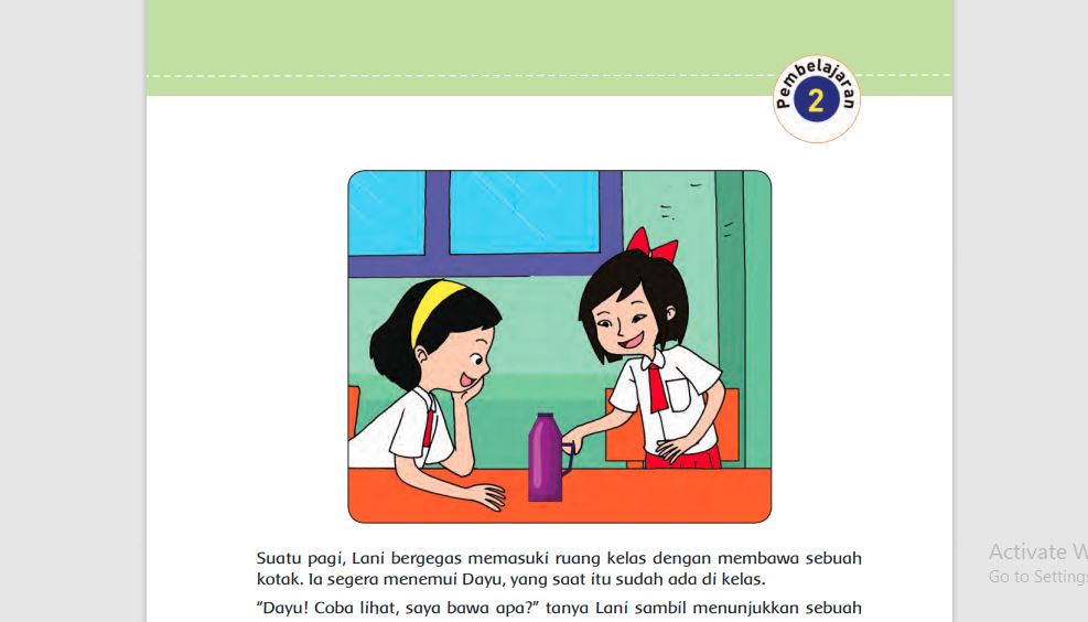 Buatlah Sebuah Diagram yang akan Menjelaskan Pemahamanmu terhadap Bacaan di atas