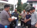 Polres Dharmasraya Bekuk Pelaku Curanmor Antar Kota/Kabupaten di SPBU Sikabau