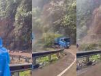 Jalan Padang-Solok Tidak Bisa Dilewati Akibat Longsor Sitinjau Lauik, Novri: Macet Sejak Bandar Buat