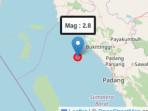 Gempa Magnitudo 2,8 Guncang Lubuk Basung Agam Sore Ini, BMKG Sebut Terjadi pada Kedalaman 56 Km