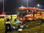 Sopir dan Kernet Bus yang Kecelakaan di Exit Tol Padang-Sicincin Kabur, Polisi Buru Keduanya