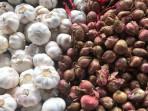 Harga Bawang Merah di Pasar Inpres Sijunjung Turun Jadi Rp30 Ribu Sekilo, Bawang Putih Masih Stabil