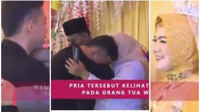 Pria Ini Menangis di Pelaminan dan Peluk Erat Ibu Mantan Kekasihnya, Mempelai Wanita Jadi Sorotan!