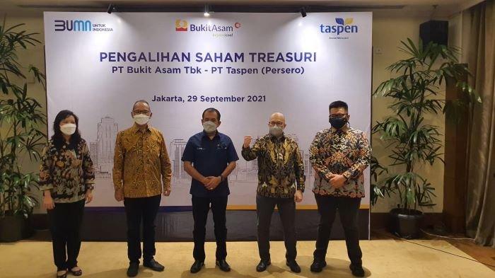 Lepas Saham Treasuri, PTBA Sinergi dengan Taspen dan Sekuritas BUMN