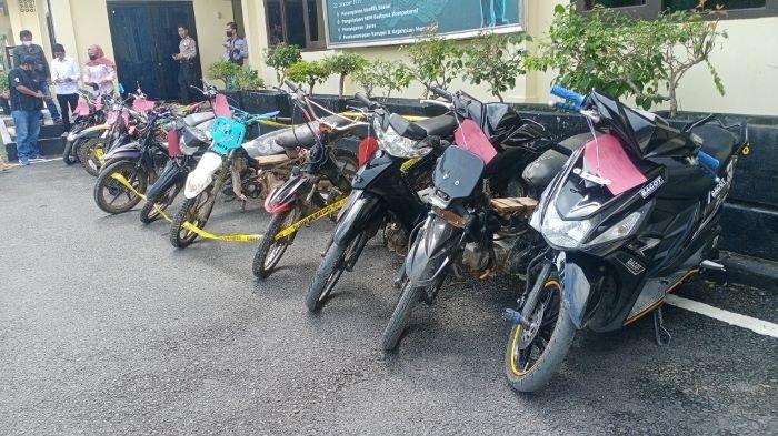 Anda Kehilangan Motor Bisa Cek Langsung di Polres OKU Selatan, Setelah Amankan 14 Motor Hasil Curian