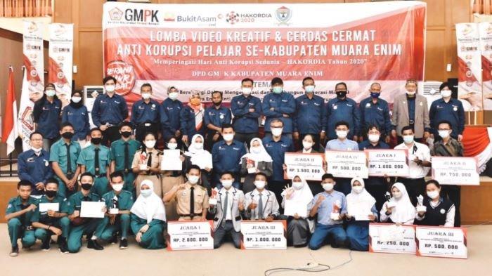 GMPK Muara Enim dan PTBA Gelar Lomba Cerdas Cermat dan Video Kreatif Anti Korupsi