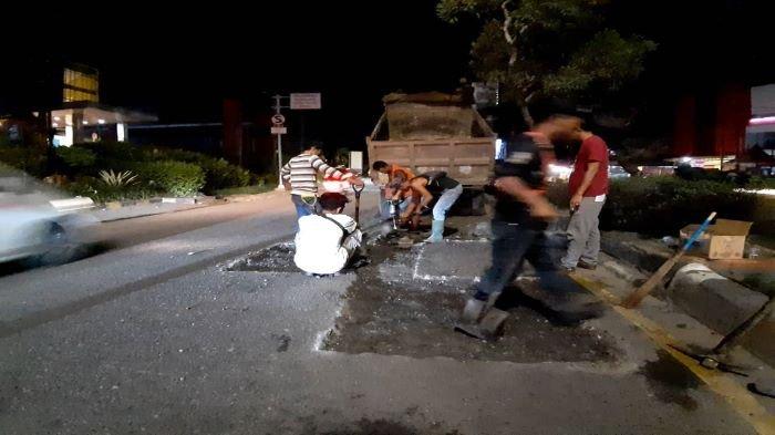 Perbaikan Jalan Dalam Kota Palembang Baru 40 Persen, BBPJN: Target Rampung Setelah Lebaran