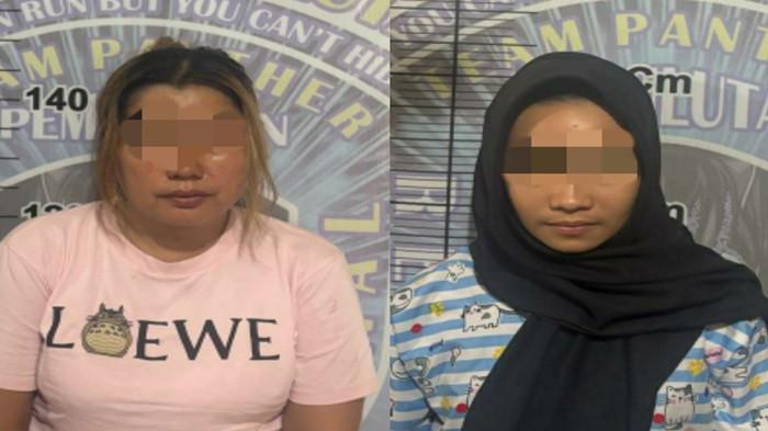 Tampang 2 Perempuan di Ogan Ilir yang Rugikan Majikan Capai Rp 1,5 Miliar