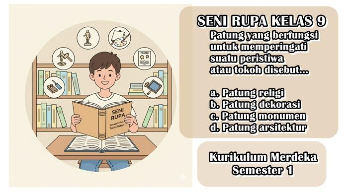 25 Soal Seni Rupa Kelas 9 Semester 1 Kurikulum Merdeka & Kunci Jawaban Terbaru