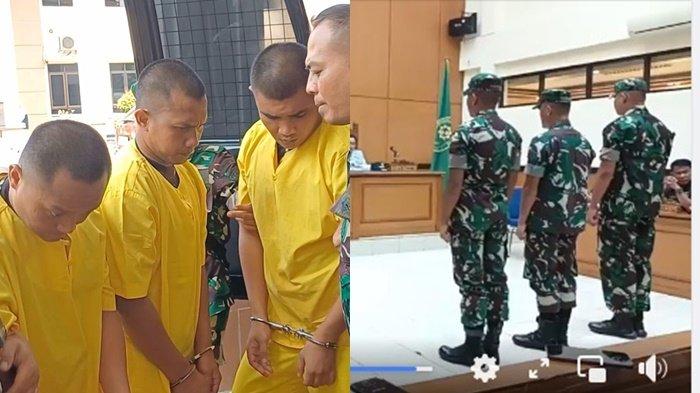 Melengos Lewati Kerumunan Sidang, 3 Anggota TNI Pembunuh Imam Masykur Didakwa Pasal Kombinasi