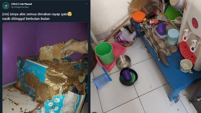 Mahasiswa Ini Syok Langsung Lemas saat Masuk ke Kosan yang Sudah Ditinggal 3 Bulan Karena Corona