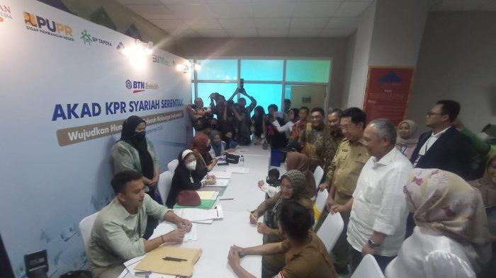 Bank BTN Gelar Akad Massal KPR Syariah di Palembang, 2.300 Unit Rumah Siap Akad Kredit