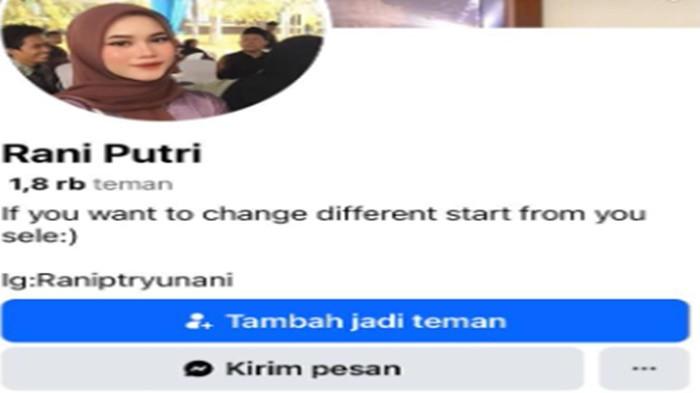 Akun medsos diduga selingkuhan suami beristri