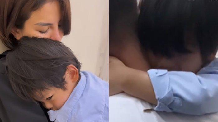 Keceplos pas Sedang Live, Arkana Ngaku Pernah Ditabok Ibunya, Nikita Mirzani Auto Kikuk