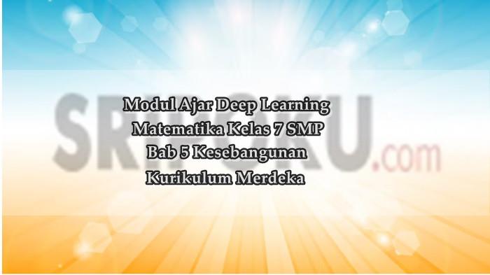 Contoh Modul Ajar Deep Learning Matematika Kelas 7 SMP Bab 5 Kesebangunan