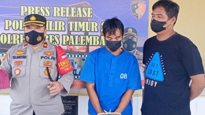 Berita Kriminal : Berdalih untuk Berjaga-jaga, Pria di Palembang Ditangkap Polisi Karena Bawa Sajam