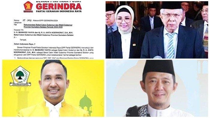 Berita Pilkada Sumsel Terpopuler: Gerindra Dukung Matahati di Pilgub, Dayat-Charma Berpeluang Duet