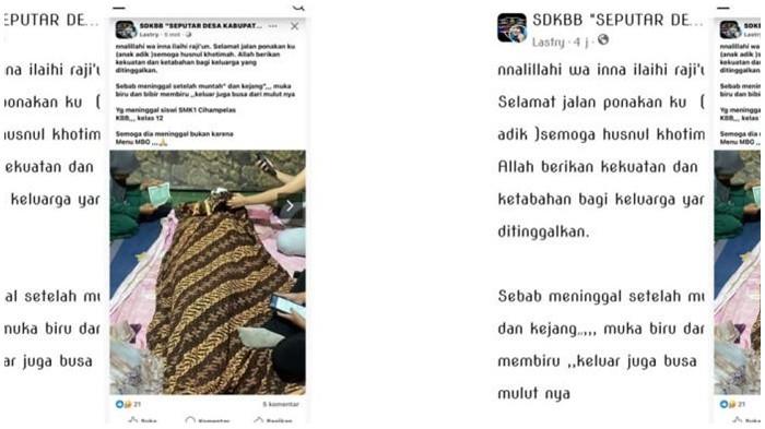 HEBOH Seorang Siswi Meninggal Dunia Mirip Keracunan, Senin Sempat Sekolah, Ini Penjelasan Puskesmas!