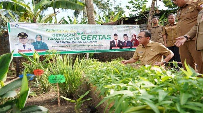Pj Bupati Banyuasin Hani Sopyar Rustam : Gertas Ajarkan Anak Sejak Dini Jadi Petani Milenial