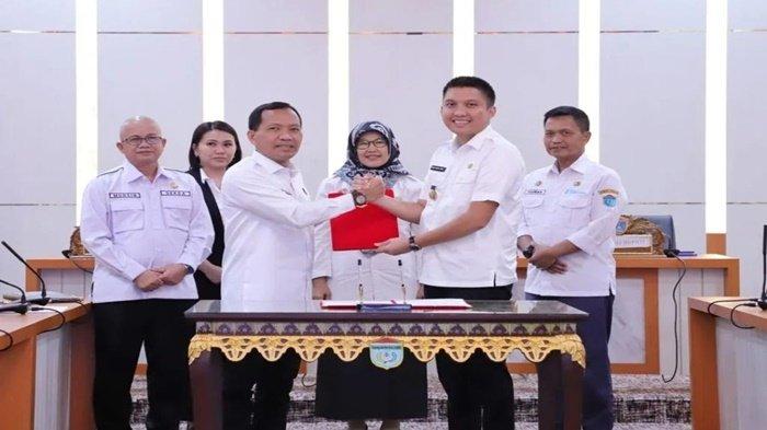 Pemkab Ogan Ilir Tandatangani Kesepakatan Kerjasama dengan Kejari OI