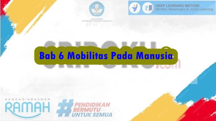 CONTOH Modul Ajar Deep Learning Biologi Kelas 11 SMA, Bab 6 Mobilitas Pada Manusia