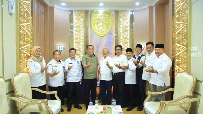 Terima Audiensi Forum Emas Khatulistiwa Sumsel, Wagub Cik Ujang Harap Jadi Wadah Pererat Kebersamaan