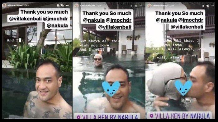 PAMER Ciuman Mesra di Kolam Berenang, Ferry Irawan dan Venna Melinda Bak Puber Kedua: Gak Malu!