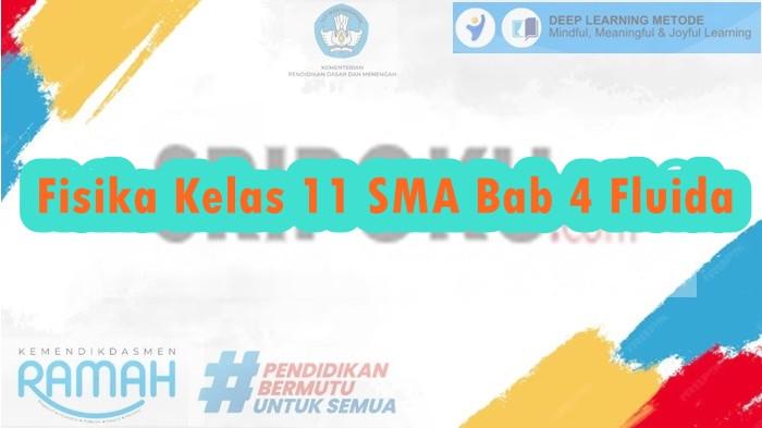 Contoh Modul Ajar Deep Learning Fisika Kelas 11 SMA, Bab 4 Fluida