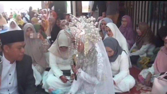 Pilu Pengantin Wanita Dinikahkan Wali Hakim Karena Ayah Dilarang Ibu Tiri Datang, Diundang Jauh Hari