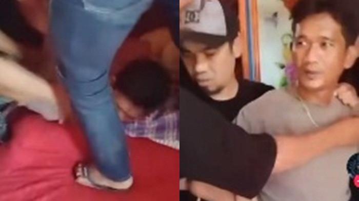 PENANGKAPAN - Kolase Instagram. Detik-detik Penangkapan Pelaku Pembunuhan Sopir Truk di Macan Lindungan