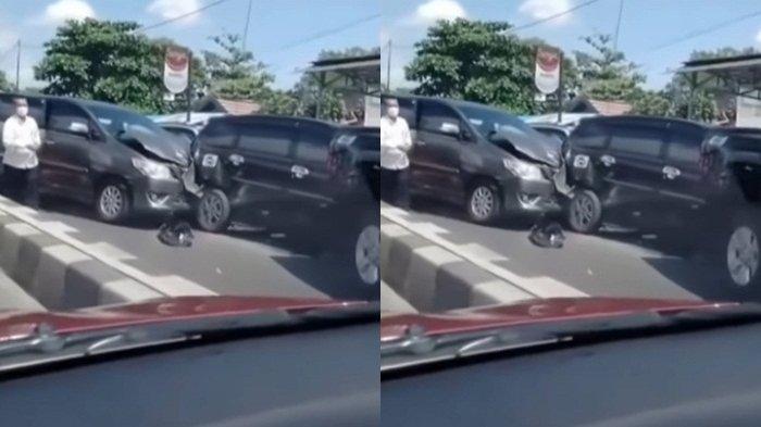 Detik-detik Kecelakaan Beruntun Rombongan Menteri Kehutanan di Banjarbaru Viral, Begini Nasib Menhut