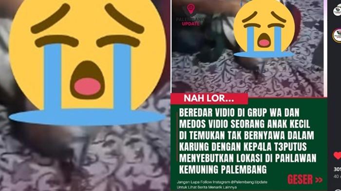 Heboh Video Seorang Bocah Tewas Diculik dengan Kondisi Mengenaskan di Palembang, Polisi Sebut Hoax