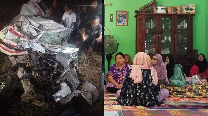 Baru Nikah 1,5 Tahun, Tangis Istri Fahrudin Tewas Kecelakaan di Muaraenim, Korban Tinggalkan 2 Anak