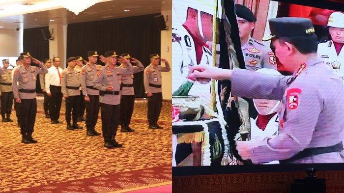 Kapolda Sumsel Pimpin Upacara Pencucian Pataka Polda Sumsel, Hari Bhayangkara ke-77 Tahun