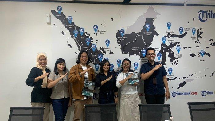 Sambangi Graha Tribun, Garuda Indonesia Siap Berkolaborasi Memajukan Pariwisata di Sumsel