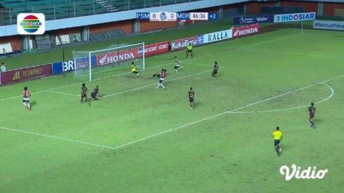 Hasil Akhir Liga 1 PSM Makassar vs Madura United, Laskar Sape Kerrab Geser Juku Eja di Klasemen