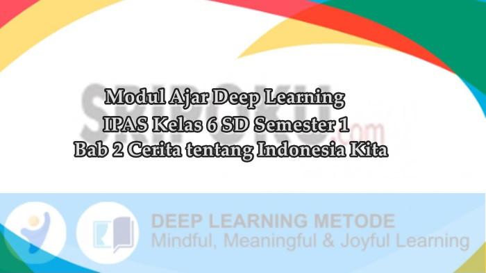 Modul Ajar Deep Learning IPAS Kelas 6 SD Bab 2 Cerita Tentang Indonesia Kita