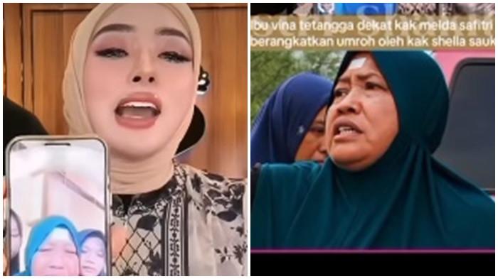 NASIB Ibu Vina Tetangga Imelda Safitri yang Doanya Menembus Langit, Hadiah Umroh dari Shella Shaukia