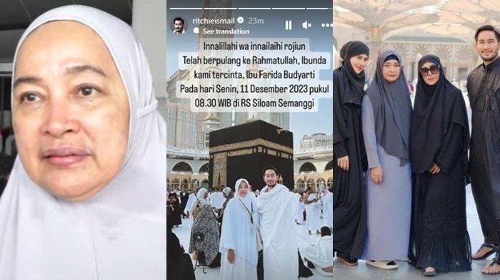 Kabar Duka Jeje Govinda, Mertua Syahnaz Meninggal Dunia, Sempat Doakan sang Ibu Segera Sembuh