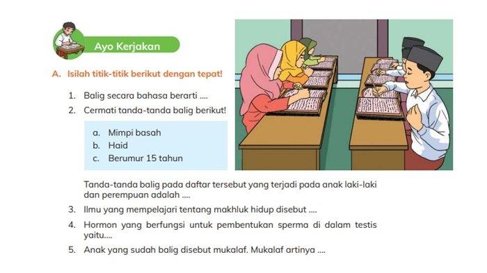 Kunci Jawaban PAI Kelas 4 SD Halaman 73 Semester 1 Kurikulum Merdeka, Soal Bagian Ayo Kerjakan Bab 4